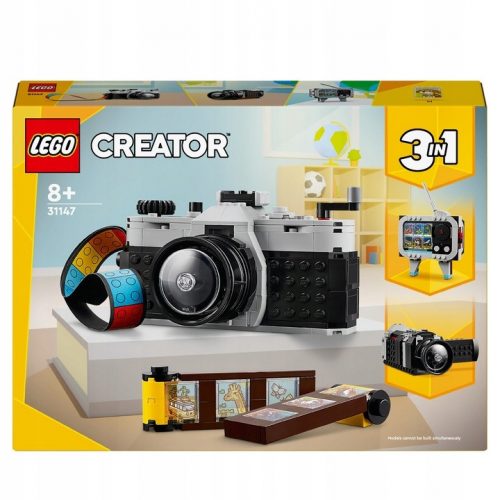  LEGO Creator 31147 retro fényképezőgép