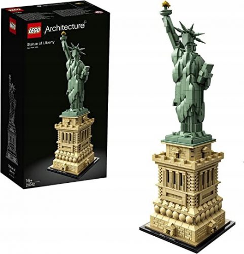  LEGO Architecture 111233 LEGO SZABADSÁGSZOBOR ARCHITECTURE BLOKKOK AJÁNDÉK GYERMEKEK KARÁCSONYI