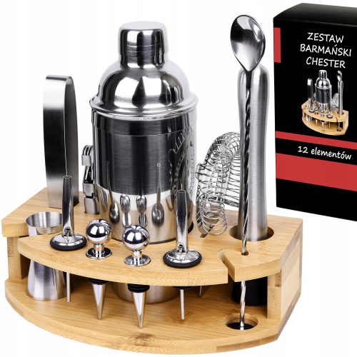 BARTENDER SZETT ITALOKHOZ SHAKER 750 ml 12 db.