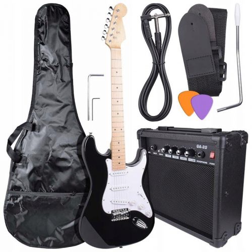  NN Stratocaster elektromos gitár, jobbkezes, 6 húros