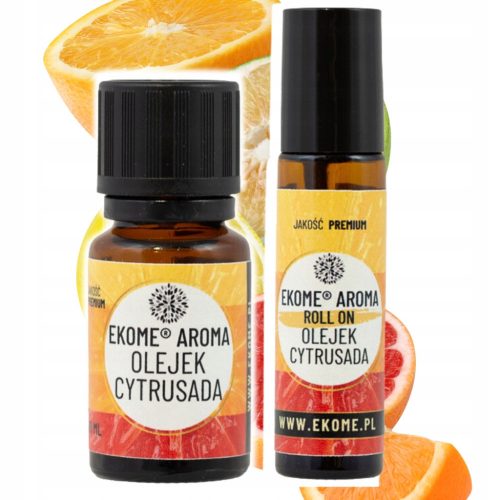 Illóolaj - Illóolaj és tekercs a Citrusade Vitality Joy Stress Energy Ekome-on