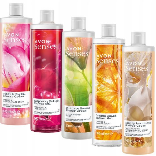  AVON NŐI TUHASZGÉLKEVERÉK SZETT 5X500ML + INGYENES