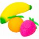  Needoh Neon Fruits készlet 3 db squishy eperből