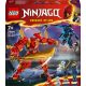  LEGO NINJAGO 71808 KAIA FIRE ELEMENT MECH blokkkészlet +7 éves gyermekek számára