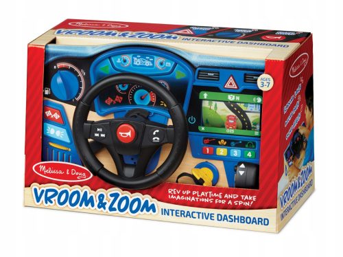  Melissa és Doug Wroom & Zoom interaktív műszerfal