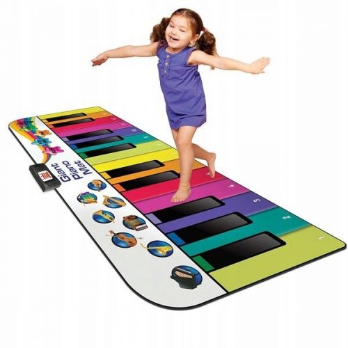  Rainbow Colors XXL PIANO DANCE MAT Zenei szőnyeg