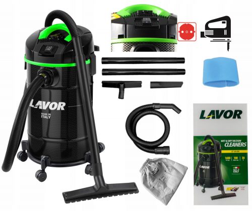 Lavor CF 30 EM 1400 W ipari porszívó