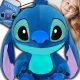  LILO ÉS STICH NAGY PLUSH MASCOT XXL CUDDLE BEAR BLUE BEAR