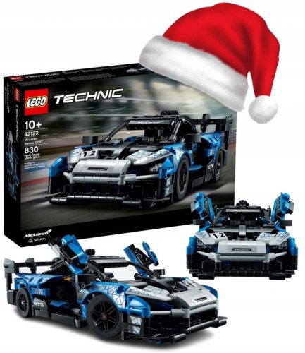  LEGO Technic McLaren Senna GTR 42123 + ELEKTRONIKUS KARÁCSONYI KÁRTYA AJÁNDÉK