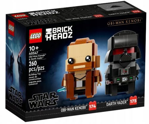  LEGO BrickHeadz 40547 Obi-Wan Kenobi és Darth Vader