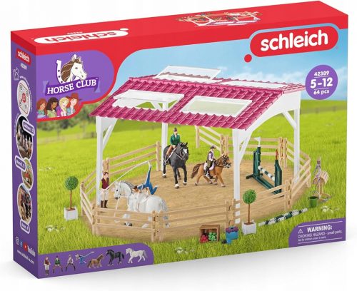  Schleich 42389 Lovarda zsokékkal és lovakkal