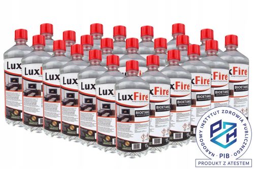 LUX FIRE 100% BIOETANOL bio-üzemanyag bio-alkohol 24L