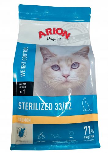  Arion száraztáp lazac 2 kg