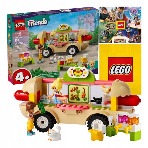  LEGO Friends 42633 Mobil Hot Dog Stand + 2 egyéb termék