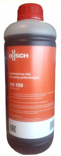 BUSCH VS 150 vákuumszivattyú olaj - 1 liter