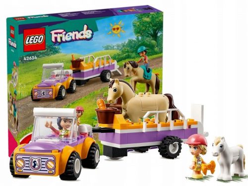  LEGO Friends 42634 ló és póni utánfutó