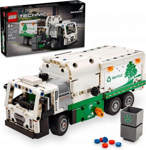  LEGO Technic Mack LR elektromos szemeteskocsi 42167