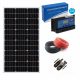  MONO SOLAR PANEL + 20A SZABÁLYOZÓ, 100W-os napelem