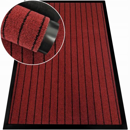 Szennyfogó szőnyeg - Kész gumi, PVC, textil lábtörlő beltérbe, 60 x 90 cm