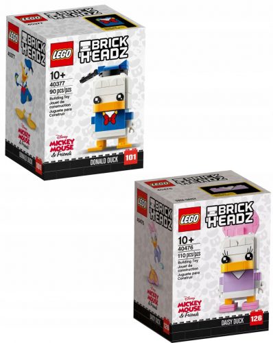  LEGO BrickHeadz 40377 + LEGO BrickHeadz 40476 Daisy Duck