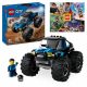  LEGO City 60402 Blue Monster Truck + LEGO KATALÓGUS 2024 ÚJ