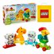  LEGO Duplo 10412 állatvonat + VP papírtáska LEGO 6315792 közepes