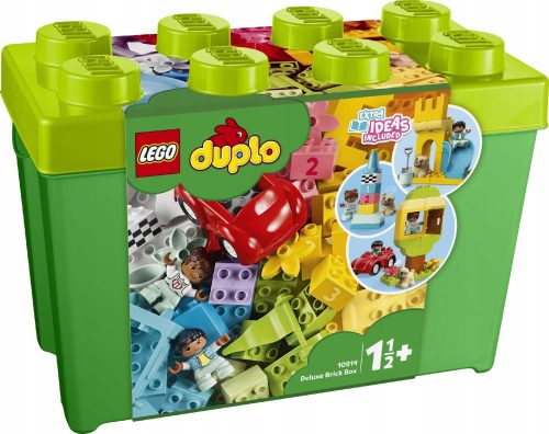  LEGO Duplo 10914 Deluxe tégladoboz + Lego felnőttek és gyerekek 2024 elektronikus formában