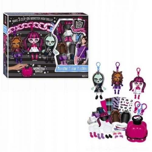  Monster High Spooky kulcstartók és medálok készlet