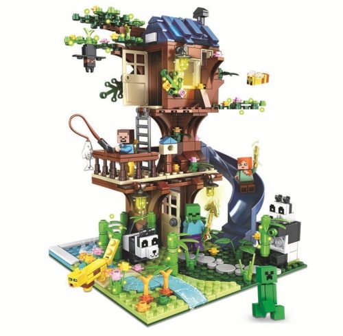  Minecraft Tree House blokkok 406 db.