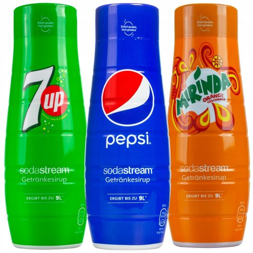  Szirup SodaStream Pepsi szénsavas 440 ml-hez + 2 egyéb termék