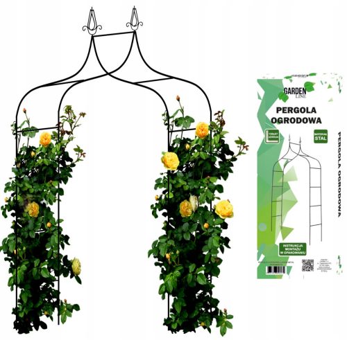 Pergola - Pergola fém GardenLine ív 240 cm