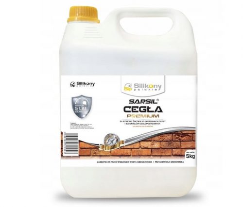 SARSIL BRICK PREMIUM IMPREGNÁLÓ TÉGLÁHOZ 5L