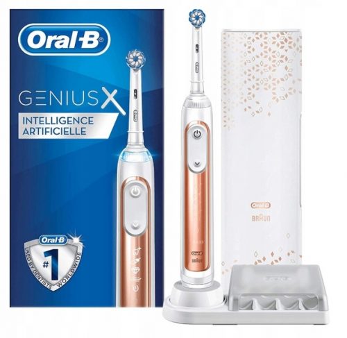  Oral-B Genius X 20000N Rose Gold elektromos fogkefe D706.543.6x