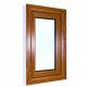 PVC ABLAK 40 X 60 / 400 X 600 JOBBRA RU ABLAKOK GOLDEN OAK 24H