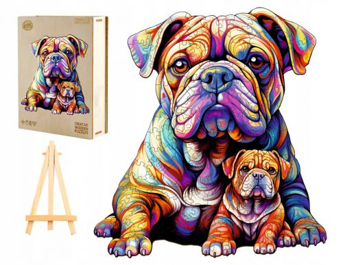  Pasjo24 puzzle fa puzzle 240 darab NAGY FA REJTÉK 300 DARABOS ANGOL BULLDOG FA DOBOZBAN fa puzzle K520