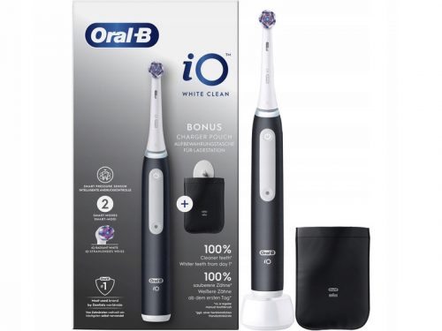  Oral-B iO White Clean mágneses fogkefe, fekete