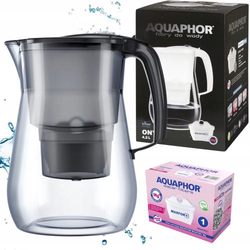  Aquaphor Onyx szűrőkanna 4,2 l, fekete