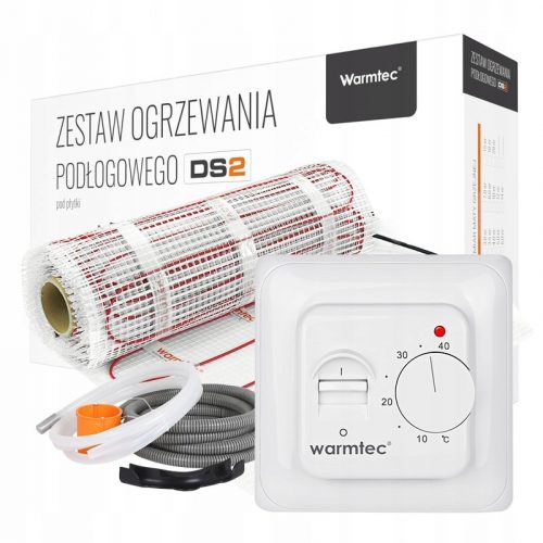 Padlófűtés garnitúra Warmtec DS2-40/T73 csempéhez 4 m2