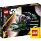  Lego STAR WARS 75360 Yoda Jedi Starfighter + VP LEGO papírzacskó közepes 41cmx34cmx11cm AJÁNDÉKTÁSKA