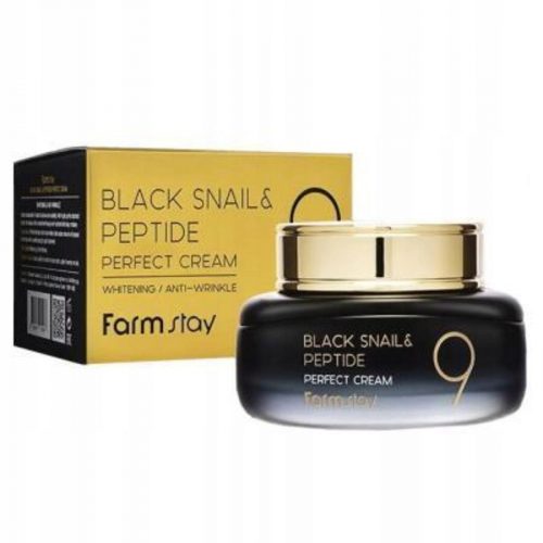  Farmstay Black Snail & Peptide9 öregedésgátló arckrém nappali és éjszakai 55 ml