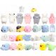  30db Kawaii Mochi Mini Animal Relief Squishies