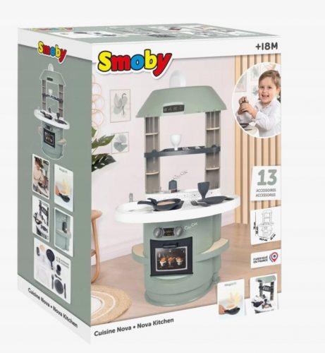  Smoby Kitchen Nova electronic Stílusos konyha