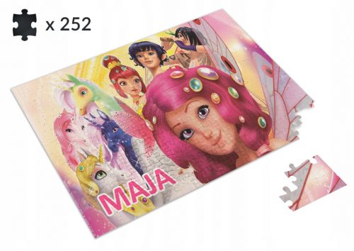  MIA ÉS ÉN PUZZLE AJÁNDÉK 252 DARAB. + NÉV INGYENES A3