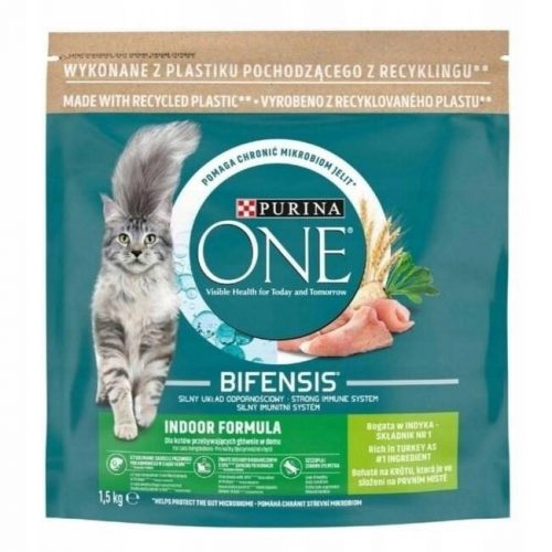  Purina ONE szárazeledel pulyka 1,5 kg