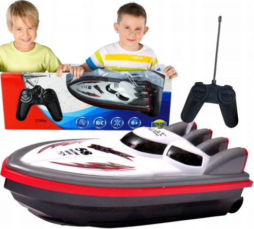 MOTOROS TÁVIRÁNYÍTÁSÚ RC BOAT 0393 rádióval