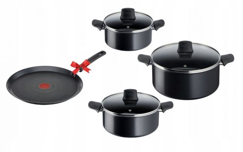  Fazekak készlet 20/24/28 cm fedővel TEFAL Generous Cook 6 db.