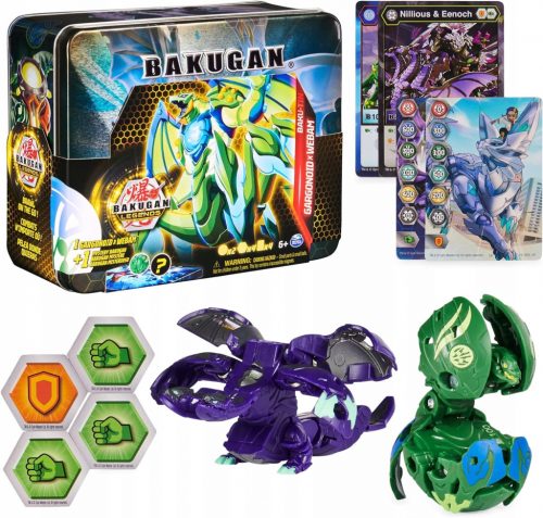  BAKUGAN CAN BAKU-TIN 2 GARGONOID WEBAM FIGURÁK