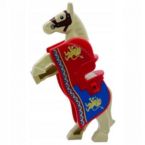  LEGO Horse of the Lion Crest páncélos szőnyegtakaróval 10305 Új fényes Oroszláncímer Ló