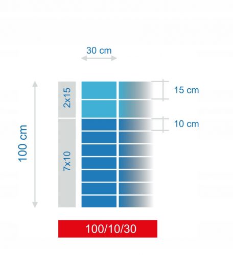 Kerítés háló, drótfonat - ERDŐKERÍTÉS HÁLÓ 100/10/30 L 50m + SKOBLE Mostostal-Met