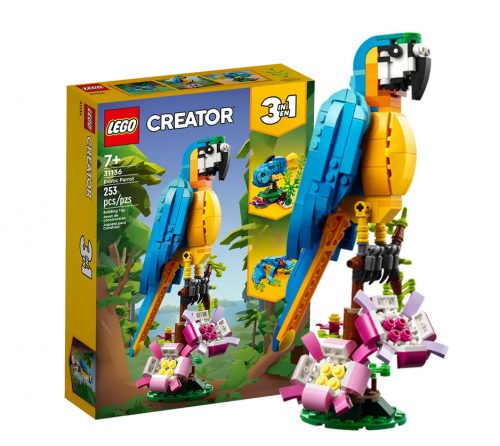  LEGO Creator 3 az 1-ben 311360 31136 - LEGO Creator - egzotikus papagáj